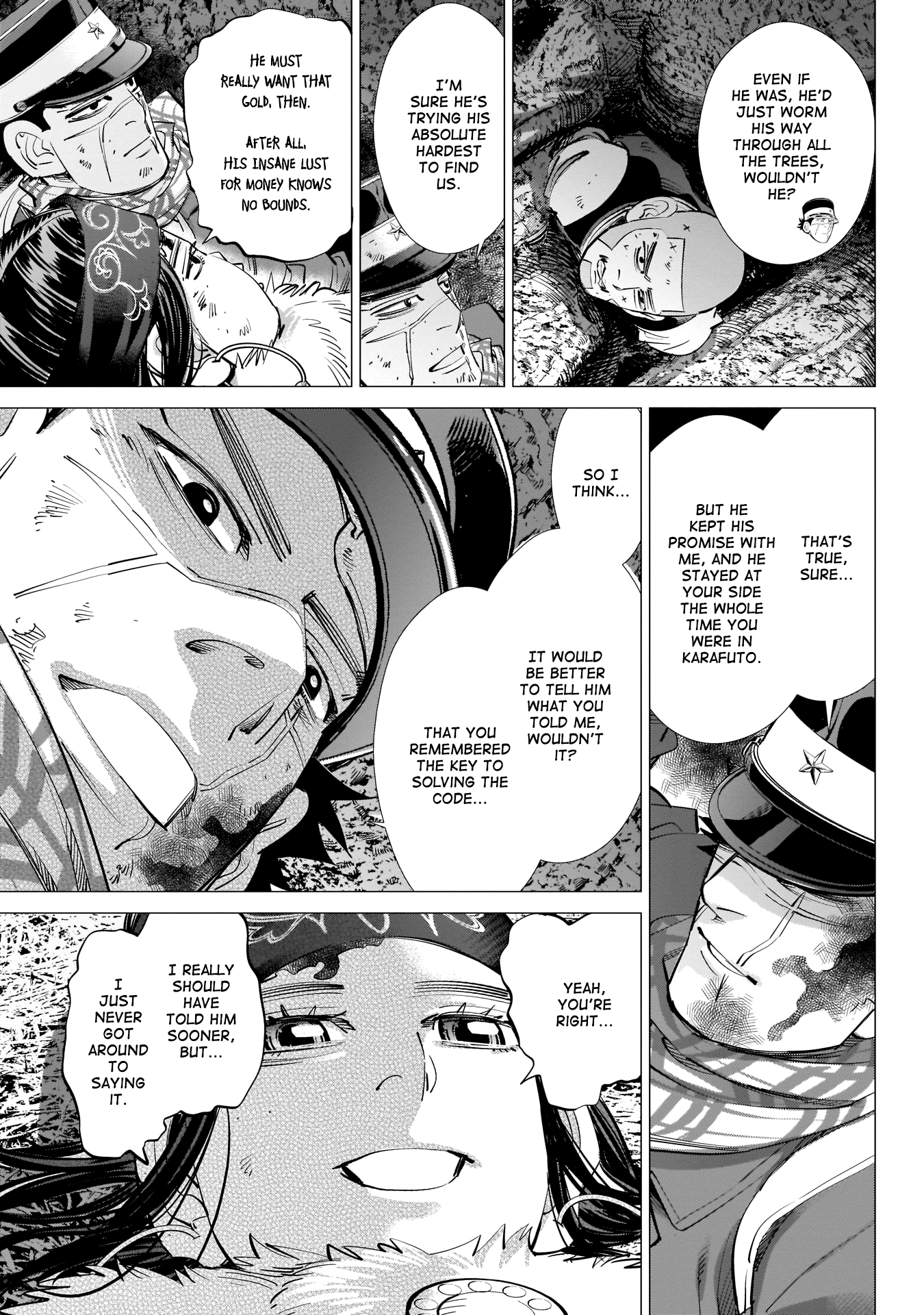 Golden Kamui Chapter 242 11